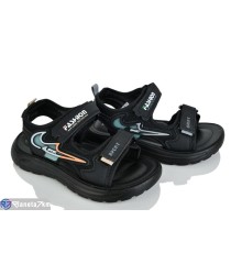 Сандалі дитячі на літо (12 пар р.32-37) чорний  "Lilin"