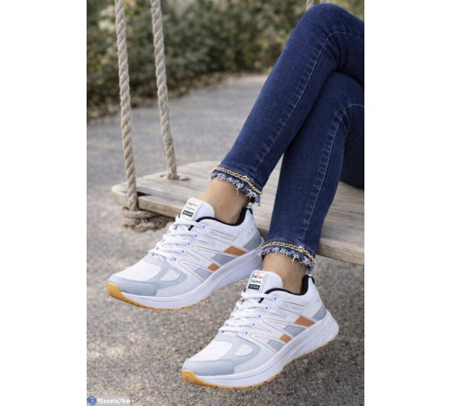 Кросівки жіночі на весну/осінь (8 пар р.36-41) білий  "HoRIK"