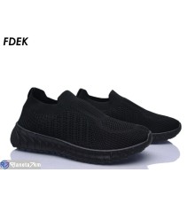 Кросівки жіночі на літо (6 пар р.36-41) чорний  "FDEK"
