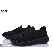Кросівки жіночі на літо (6 пар р.36-41) чорний  "FDEK"