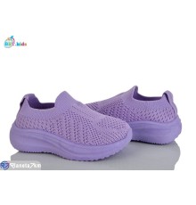 Дитячі кросівки на літо (12 пар р.21-26) фіолетовий  "BBT"