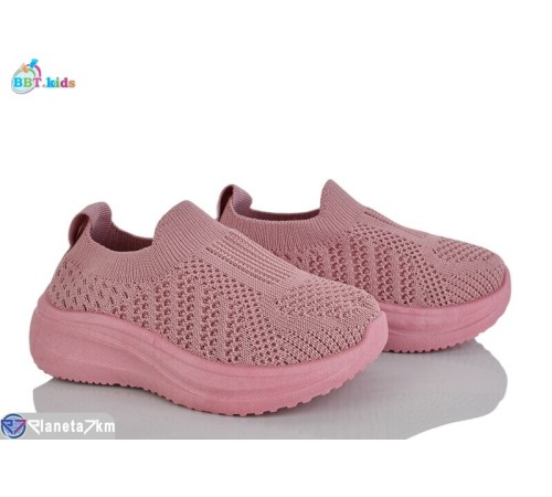 Дитячі кросівки на літо (12 пар р.21-26) рожевий  "BBT"
