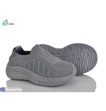 Дитячі кросівки на літо (12 пар р.21-26) сірий  "BBT"