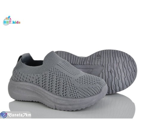 Дитячі кросівки на літо (12 пар р.21-26) сірий  "BBT"