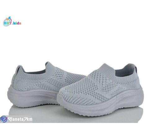 Дитячі кросівки на літо (12 пар р.21-26) сірий  "BBT"