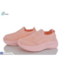 Дитячі кросівки на літо (12 пар р.21-26) рожевий  "BBT"