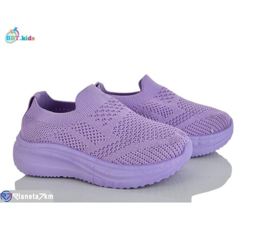 Дитячі кросівки на літо (12 пар р.21-26) фіолетовий  "BBT"