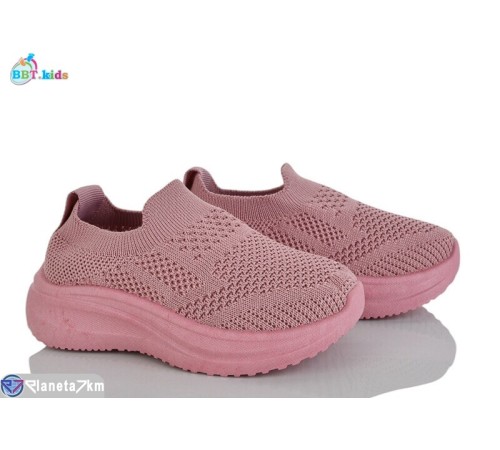 Дитячі кросівки на літо (12 пар р.21-26) рожевий  "BBT"
