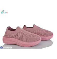 Дитячі кросівки на літо (12 пар р.26-31) рожевий  "BBT"