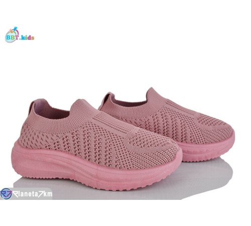 Дитячі кросівки на літо (12 пар р.26-31) рожевий  "BBT"