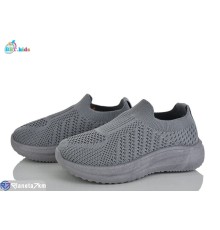 Дитячі кросівки на літо (12 пар р.26-31) сірий  "BBT"