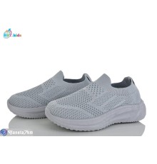 Дитячі кросівки на літо (12 пар р.26-31) сірий  "BBT"