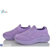 Дитячі кросівки на літо (12 пар р.26-31) фіолетовий  "BBT"