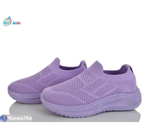 Дитячі кросівки на літо (12 пар р.26-31) фіолетовий  "BBT"