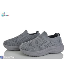 Дитячі кросівки на літо (12 пар р.26-31) сірий  "BBT"