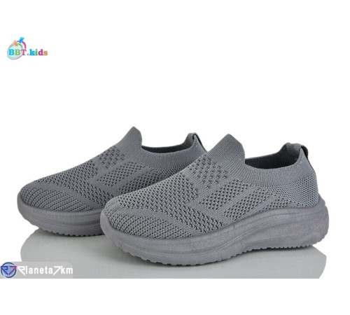 Дитячі кросівки на літо (12 пар р.26-31) сірий  "BBT"