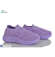 Дитячі кросівки на літо (12 пар р.32-37) фіолетовий  "BBT"