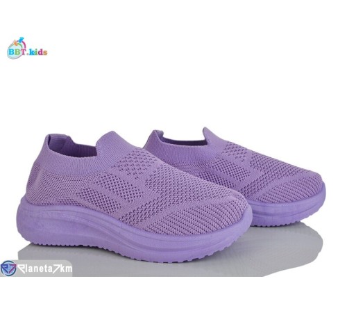 Дитячі кросівки на літо (12 пар р.32-37) фіолетовий  "BBT"