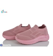 Дитячі кросівки на літо (12 пар р.32-37) рожевий  "BBT"