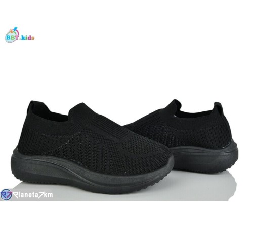 Дитячі кросівки на літо (12 пар р.32-37) чорний  "BBT"