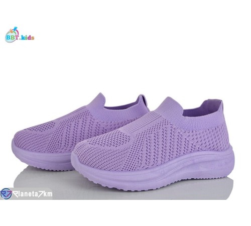 Дитячі кросівки на літо (12 пар р.32-37) фіолетовий  "BBT"