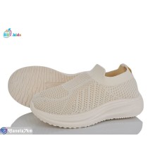 Дитячі кросівки на літо (12 пар р.32-37) бежевий  "BBT"