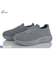 Дитячі кросівки на літо (12 пар р.32-37) сірий  "BBT"