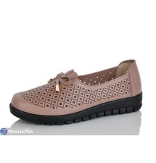 Туфлі жіночі на літо (6 пар р.38-43) коричневий  "KANGO"