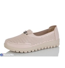 Туфлі жіночі на літо (6 пар р.38-43) бежевий  "KANGO"