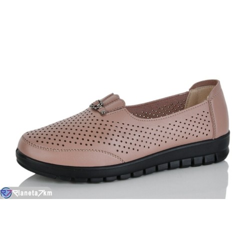 Туфлі жіночі на літо (6 пар р.38-43) коричневий  "KANGO"