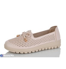 Туфлі жіночі на літо (6 пар р.38-43) бежевий  "KANGO"