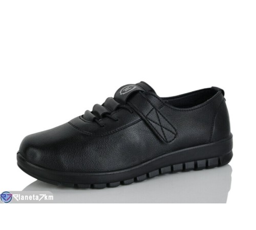 Туфлі жіночі на весну/осінь (6 пар р.38-43) чорний  "KANGO"