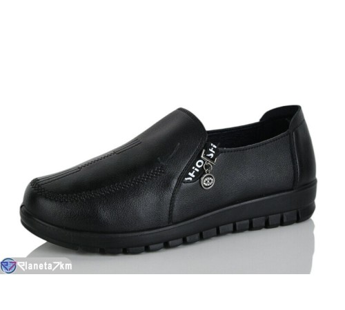 Туфлі жіночі на весну/осінь (6 пар р.38-43) чорний  "KANGO"