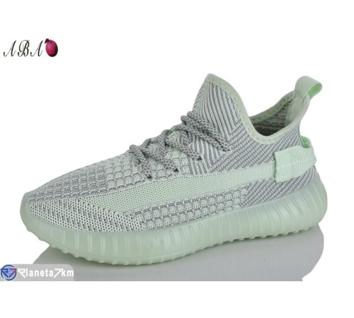 Кросівки жіночі на літо (8 пар р.36-41) зелений  "Aba"