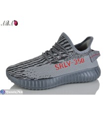 Кросівки жіночі на літо (8 пар р.36-41) сірий  "Aba"