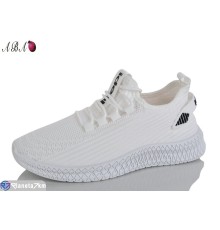 Кросівки жіночі на літо (8 пар р.36-41) білий  "Aba"