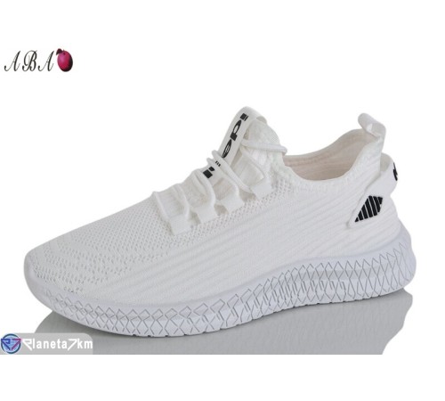 Кросівки жіночі на літо (8 пар р.36-41) білий  "Aba"