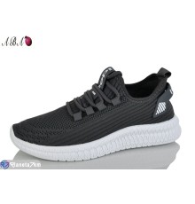 Кросівки жіночі на літо (8 пар р.36-41) сірий  "Aba"