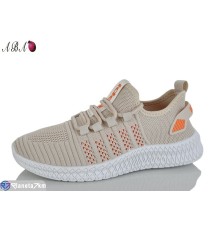 Кросівки жіночі на літо (8 пар р.36-41) бежевий  "Aba"