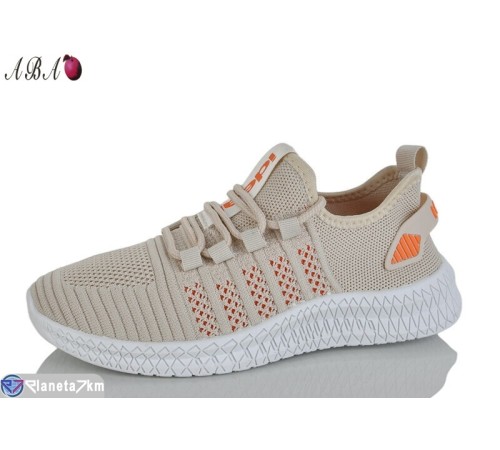 Кросівки жіночі на літо (8 пар р.36-41) бежевий  "Aba"