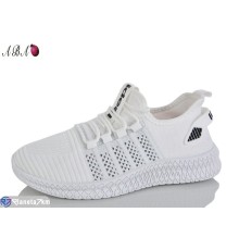 Кросівки жіночі на літо (8 пар р.36-41) білий  "Aba"