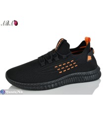 Кросівки чоловічі на літо (8 пар р.40-45) чорний  "Aba"