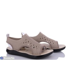 Босоніжки жіночі на літо (6 пар р.41-43) коричневий  "DIXA"