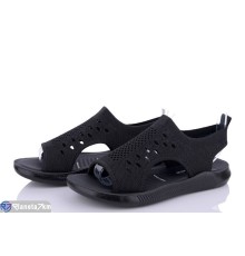 Босоніжки жіночі на літо (6 пар р.41-43) чорний  "DIXA"