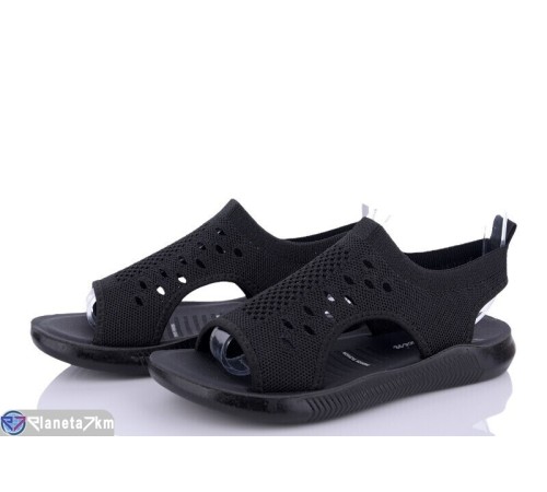 Босоніжки жіночі на літо (6 пар р.41-43) чорний  "DIXA"