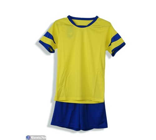 Дитячий спортивний костюм на літо (6 шт. р.сетка 135-165) жовтий  "FIESTA"