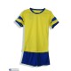 Дитячий спортивний костюм на літо (6 шт. р.сетка 135-165) жовтий  "FIESTA"