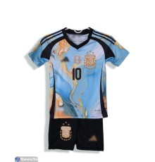 Дитячий спортивний костюм на літо (10 шт. р.сетка 104-176) блакитний  "FIESTA"