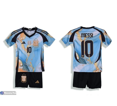 Дитячий спортивний костюм на літо (10 шт. р.сетка 104-176) блакитний  "FIESTA"