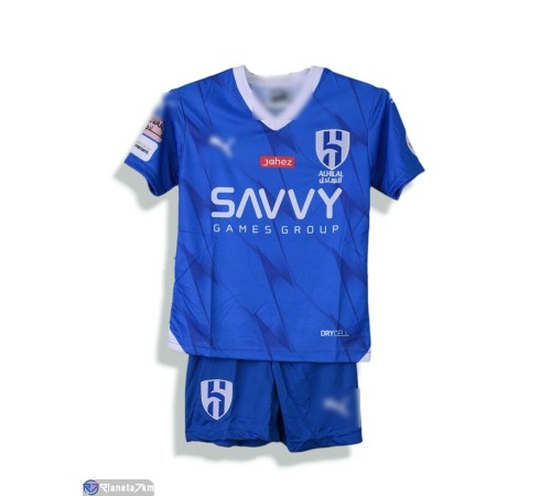 Дитячий спортивний костюм на літо (8 шт. р.сетка 116-176) блакитний  "FIESTA"